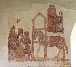 St Botolph, Slapton - Wall Painting
