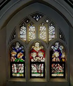 Window in St John the Baptist Church, Cardiff