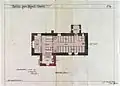 Douglas' groundplan for the restoration