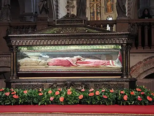 Relics of Hieromartyr Zeno of Verona, Bishop of Verona.
