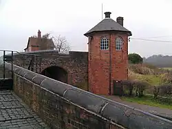Toll house at the Bratch Locks, Wombourne, on the Staffordshire and Worcestershire Canal, circa 1772