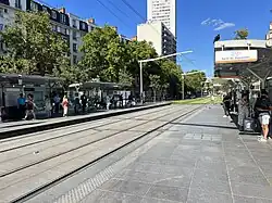 Tramway T3a stop