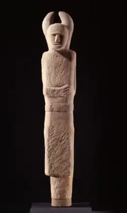 The large Janus Holzgerlingen figure. Middle-La Tène period. Landesmuseum Württemberg, Germany