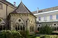 Inner courtyard and lavatorium in the cloister