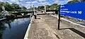 Stonebridge Lock with updated Canal and River Trust signage