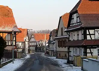 Street in Ingolsheim