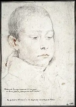 Study for the portrait of Ferdinand Gonzaga