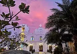 St Peter Church Melaka during sunset