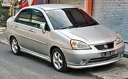 Baleno Next-G sedan (Indonesia, 2003–2007) Main article: Suzuki Aerio