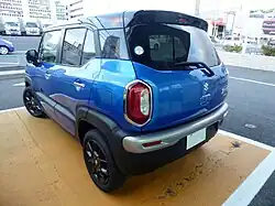 Xbee Hybrid MZ (MN71S, pre-facelift - rear view)