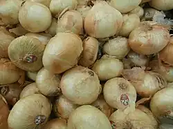 Bulk produce may be identified by stickers