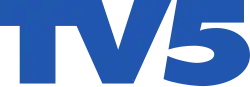 TV5 logo, 1995–2006. Logo is still in use by TV5 Québec Canada.