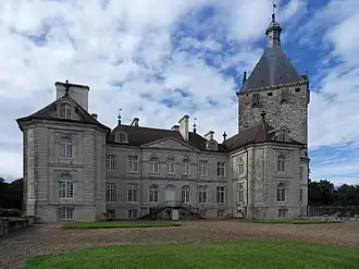The chateau in Talmay