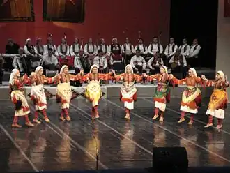 Female oro performed by Tanec