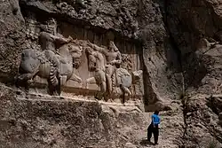Relief in Tang-e Chogan