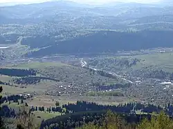 View of Ust-Shalym Microdistrict of Tashtagol