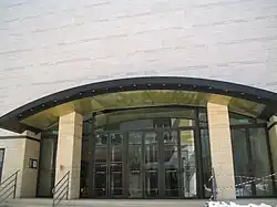 Entrance to a building