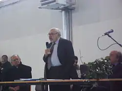 Piero Terracina at Teggiano (SA) 25 March 2009