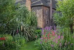 View of the Charterhouse from the gardens