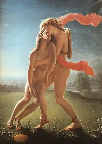 The Death of Hyacinthos (1801) by Jean Broc