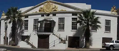 The Granary, Cape Town, with pediment work by Anton Anreith[11]