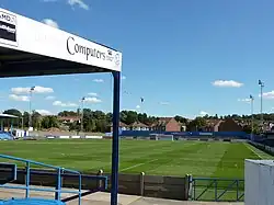 Looking in from the Town Terrace.