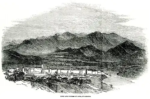 The castle by Edmund Evans, 1854.