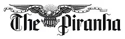 The masthead of The Piranha