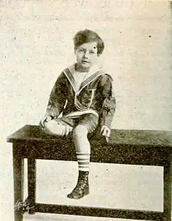 Frankie Lee in 1919 Tiny Tim