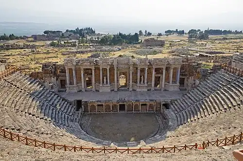 Theatre of Hierapolis in Denizli
