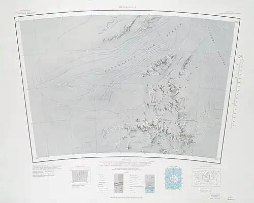 Head of the ice stream