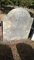 Grave of Sarah Lutwyche from 1778