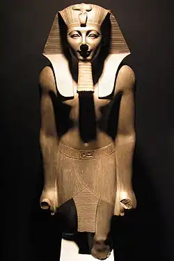 Egyptian pharaoh Thutmose III in his youth