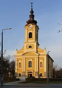 Holy Trinity Church in Tiszakécske