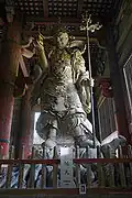 Vaiśravaṇa (Bishamonten), one of the four Heavenly Kings, at Todaiji