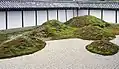 Tōfuku-ji, a modern Japanese garden from 1934, designed by Mirei Shigemori, built on grounds of a 13th-century Zen temple in Kyoto