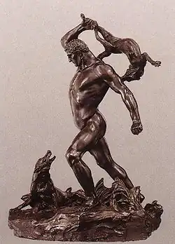 Miklós Toldi, fighting the wolves