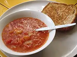 Chunky tomato soup