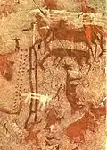 Photography of some of the cave art.