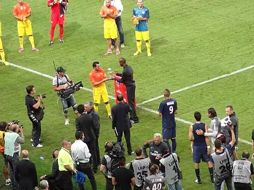 Tournoi de Paris 2012 (PSG vs Barcelona).