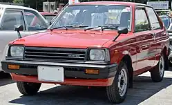1983–1984 JDM Toyota Starlet 3-door hatchback (KP61, Japan)