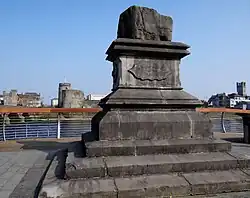 Treaty Stone on the banks of the River Shannon