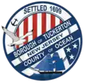 Official seal of Tuckerton, New Jersey