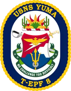 USNS Yuma Coat of Arms
