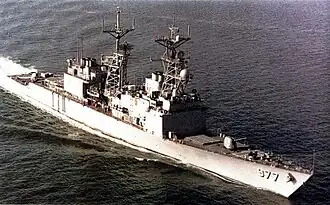 USS Briscoe in 1996