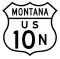 U.S. Highway 10N marker