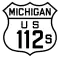 US Highway 112S marker