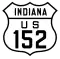 U.S. Route 152 marker