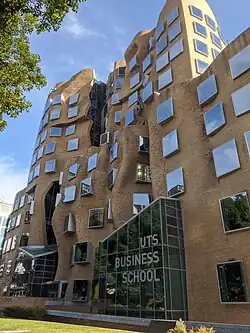 Dr Chau Chak Wing Building was designed by Canadian architect Frank Gehry