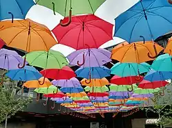 Decoration in the Antea Lifestyle Center mall